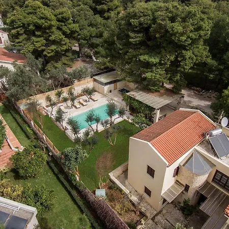 Villa Luxury Crete Koukounari Private Pool Beautiful Scenery La Canea